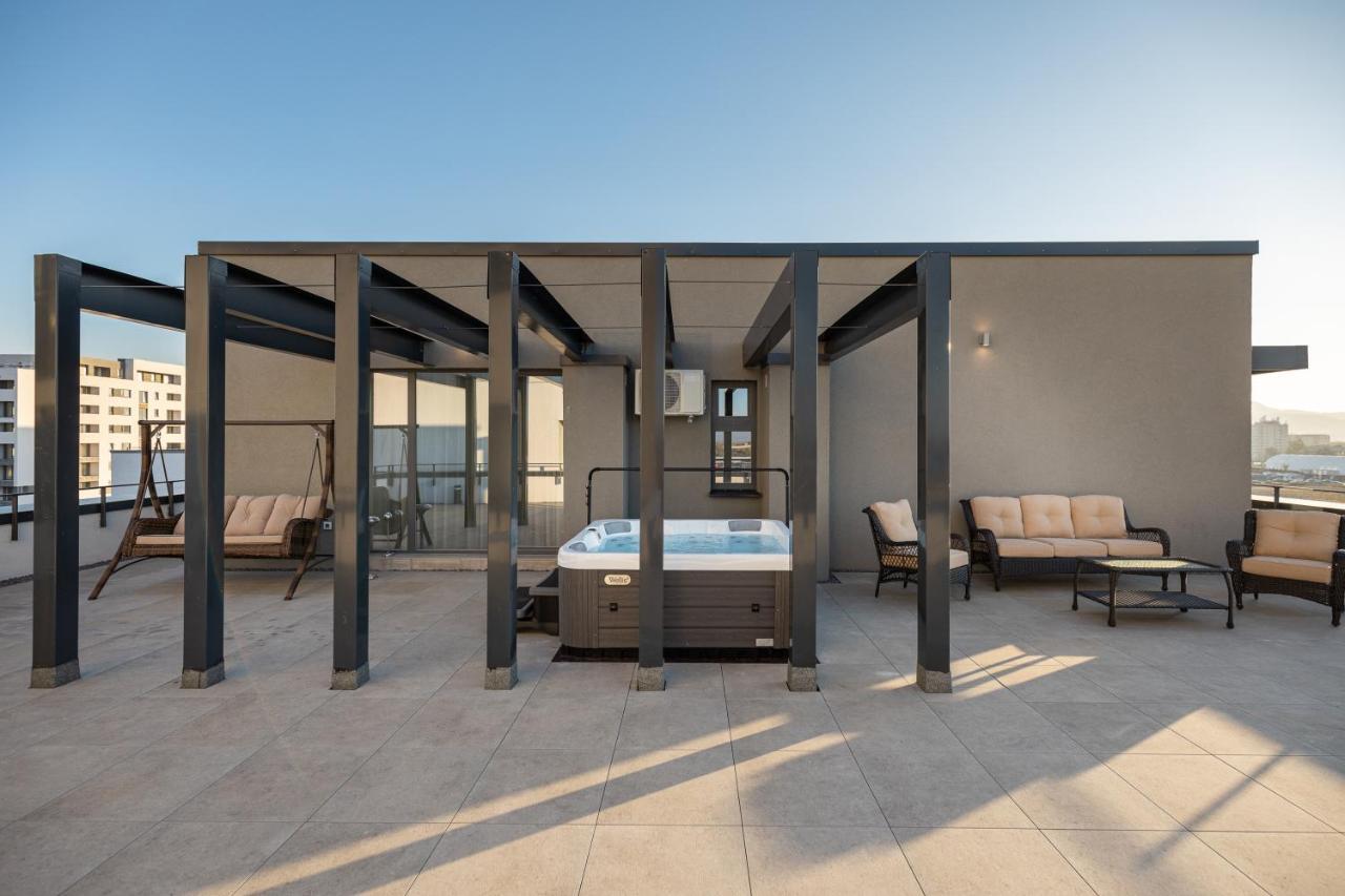 Kanopian Penthouse Brasov Bagian luar foto